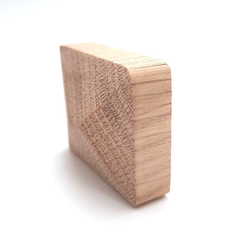 Capat mana curenta, 2 x 4 x 5 cm, stejar natur, maro