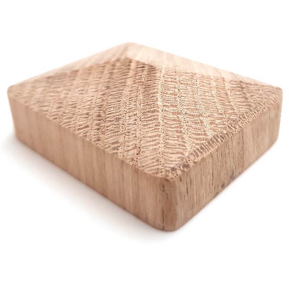 Capat mana curenta, 2 x 4 x 5 cm, stejar natur, maro