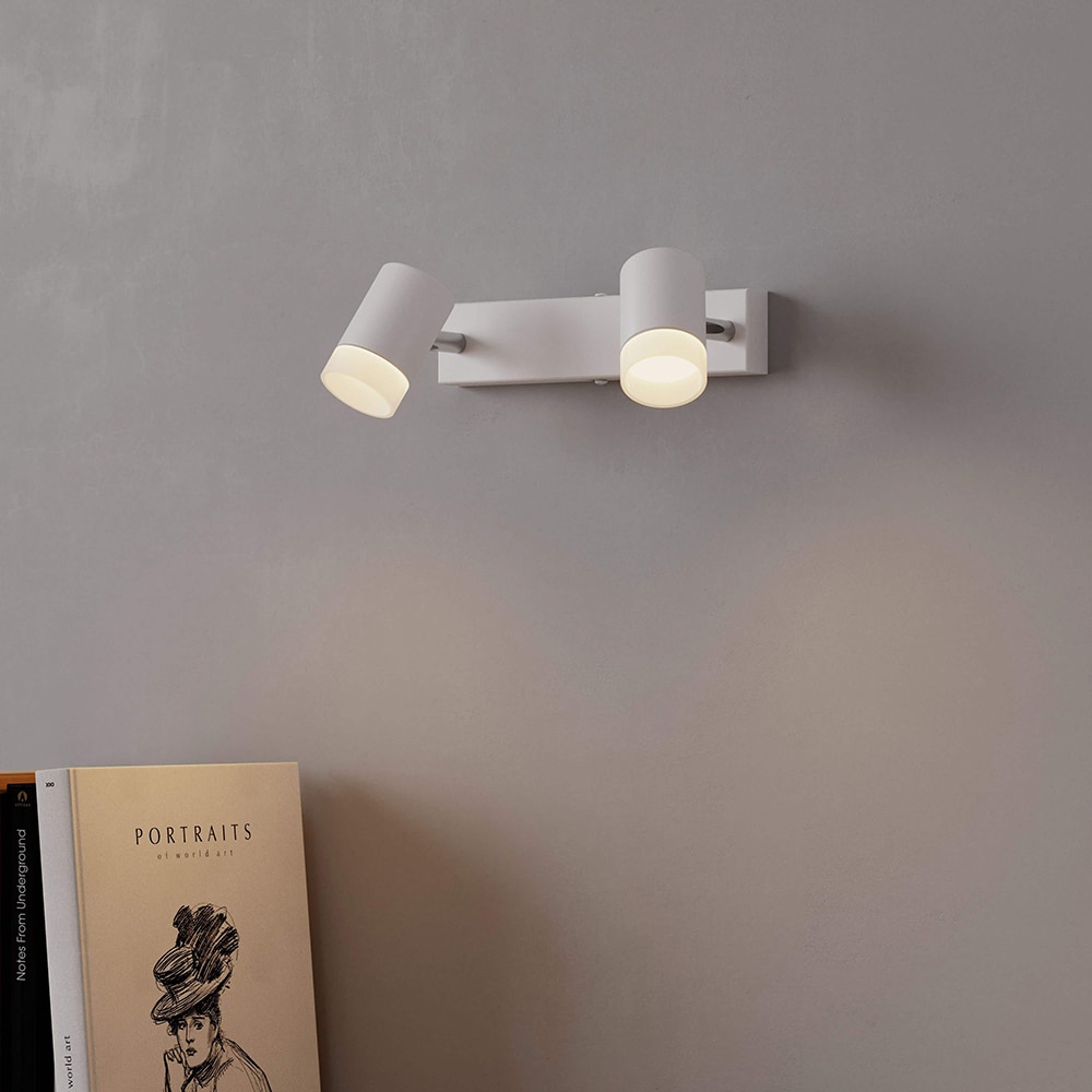 Spot dublu LED GOODHOME Maupin, 7W, 350lm, IP20, alb