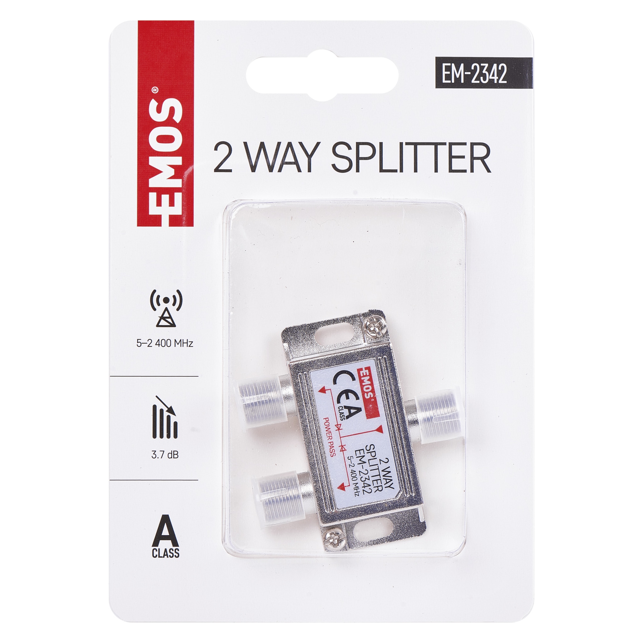 Splitter 1 intrare 2 iesiri  Emos