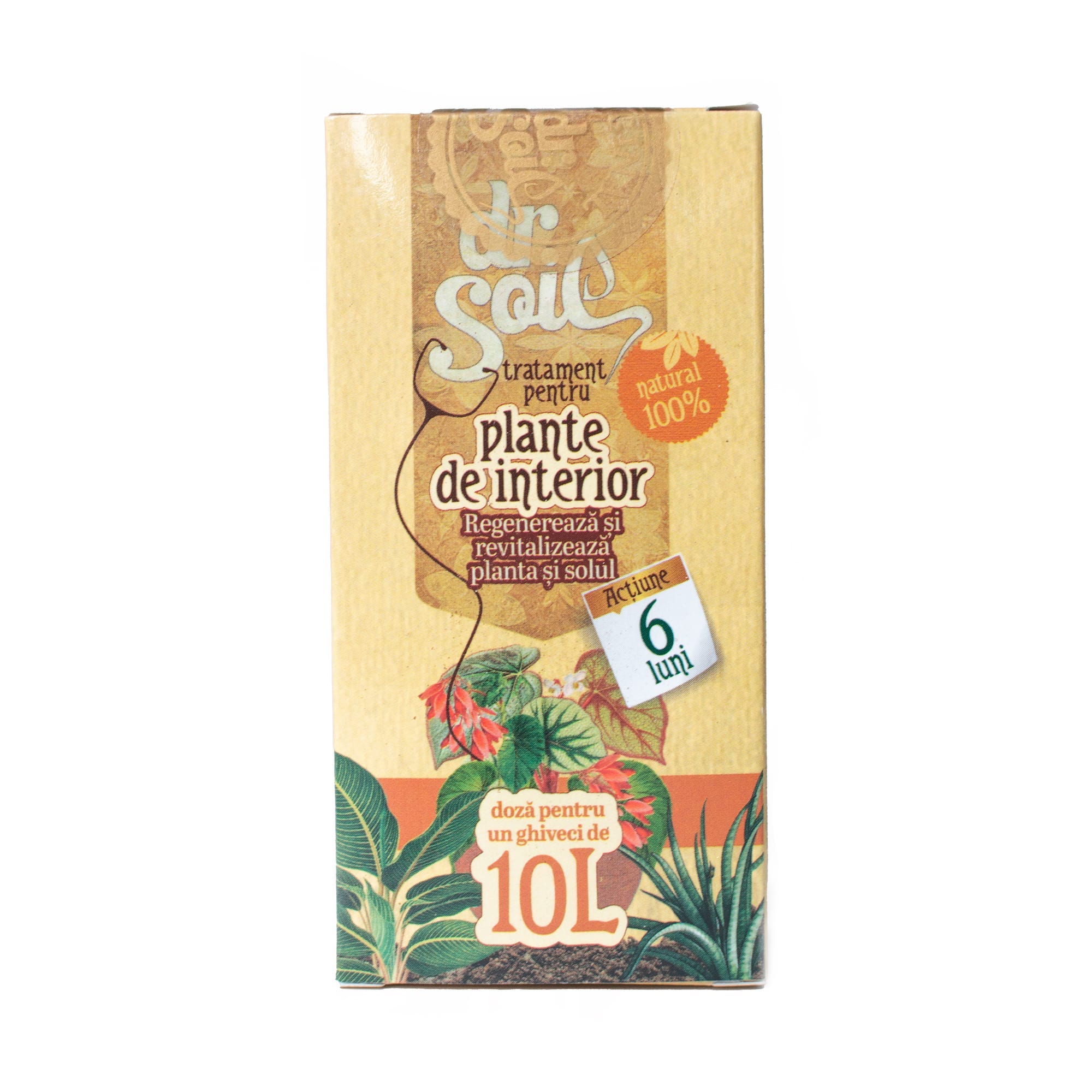 Tratament pentru plante de interior, 0.15 L  Dr. Soil
