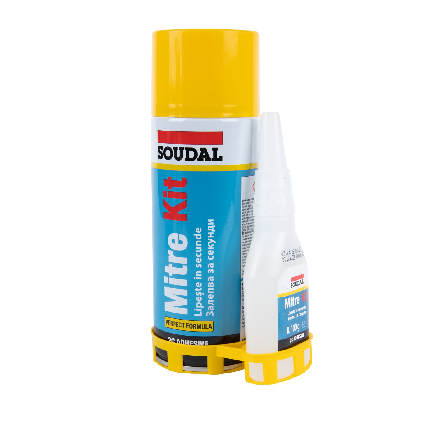 Adeziv universal, transparent, 100 + 400 g  Soudal