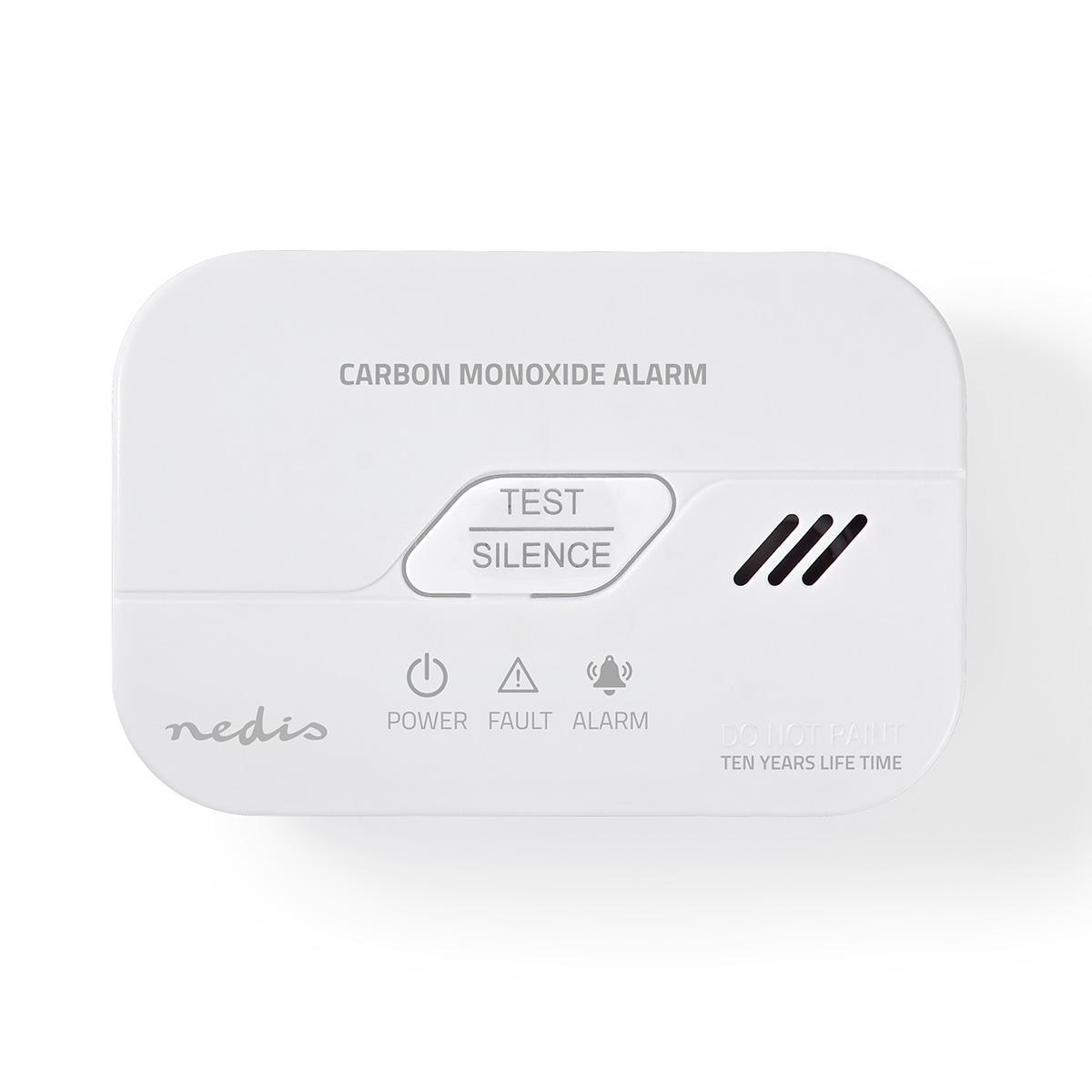 Detector monoxid de carbon, 85 dB • Nedis DTCTCO30WT