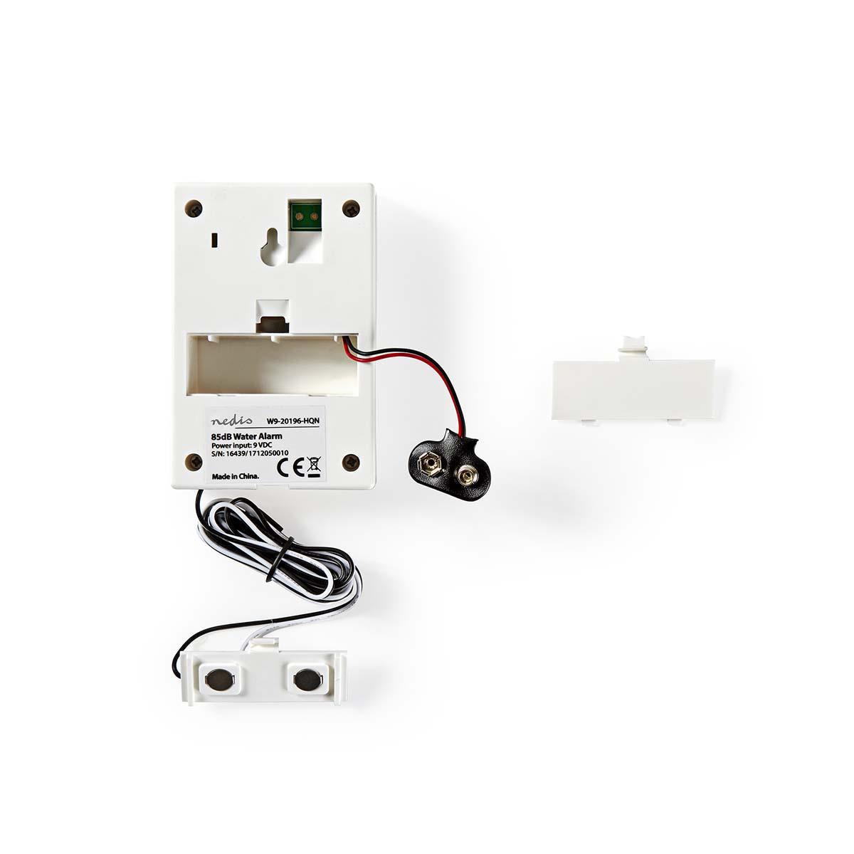 Detector apa pentru masini de spalat, alarma, senzor de podea, 1.80 m • Nedis WAAL110WT