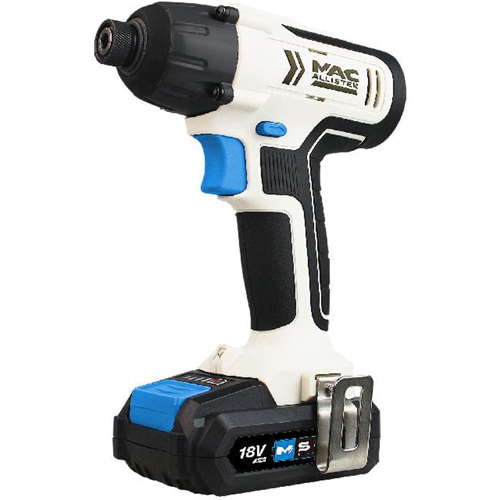 Masina de insurubat cu impact Mac Allister MID18-Li, 18V, 2200rpm, 100Nm