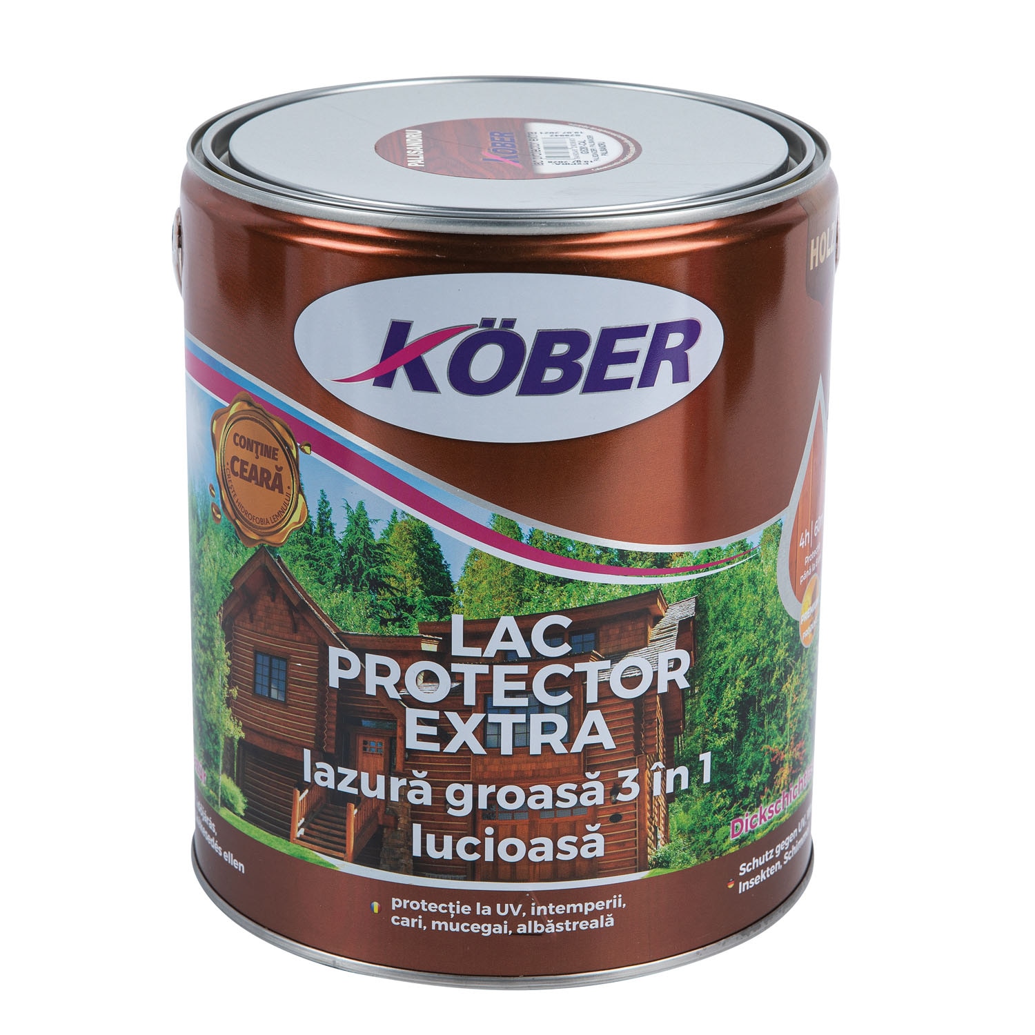 Lac protector extra, wenge, 4 l  Kober