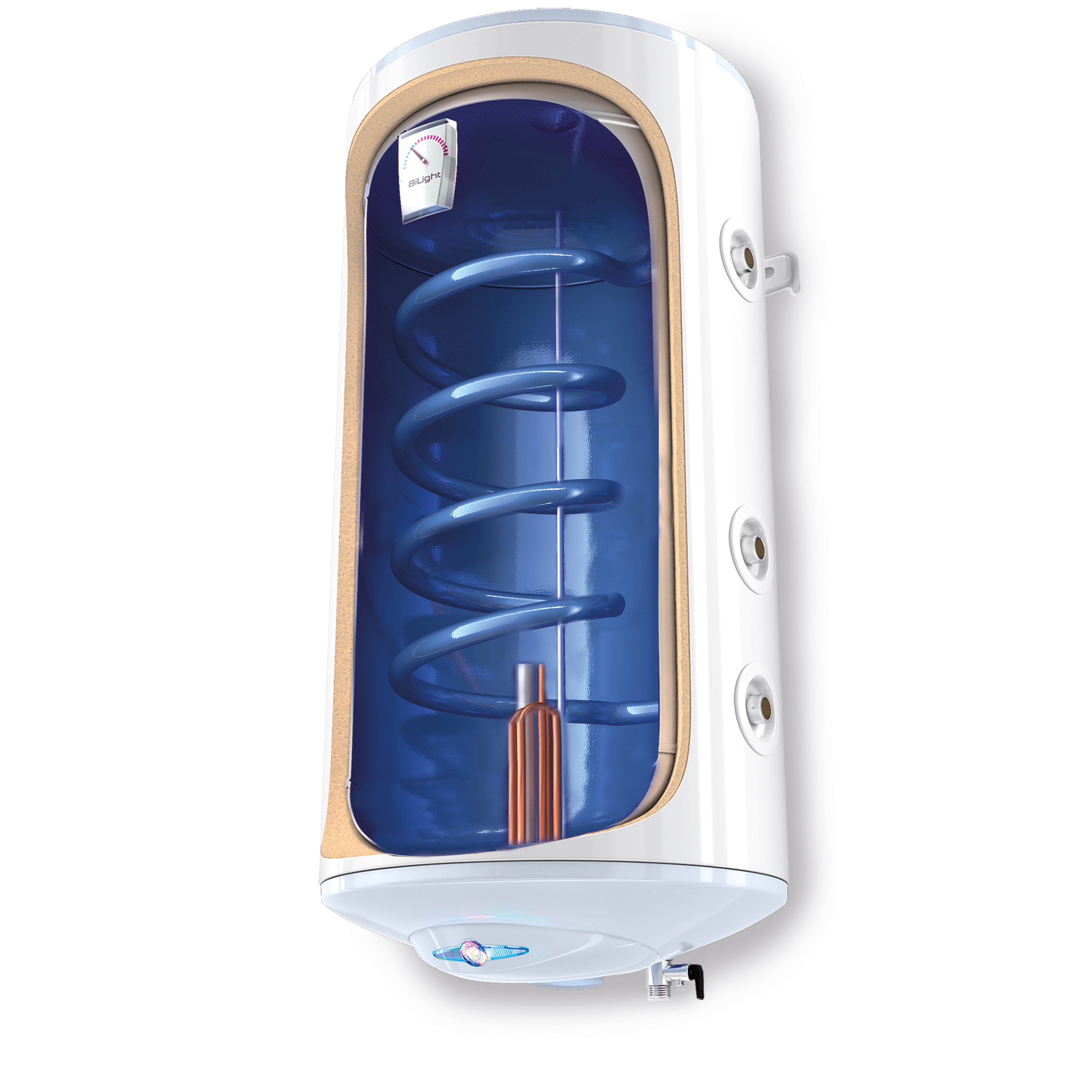 Boiler termoelectric 150 L, 135,1 x 44 cm, dreapta  TESY BILIGHT