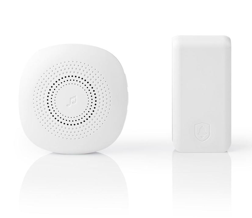 Sonerie fara fir, 80 db, 150 m, alb