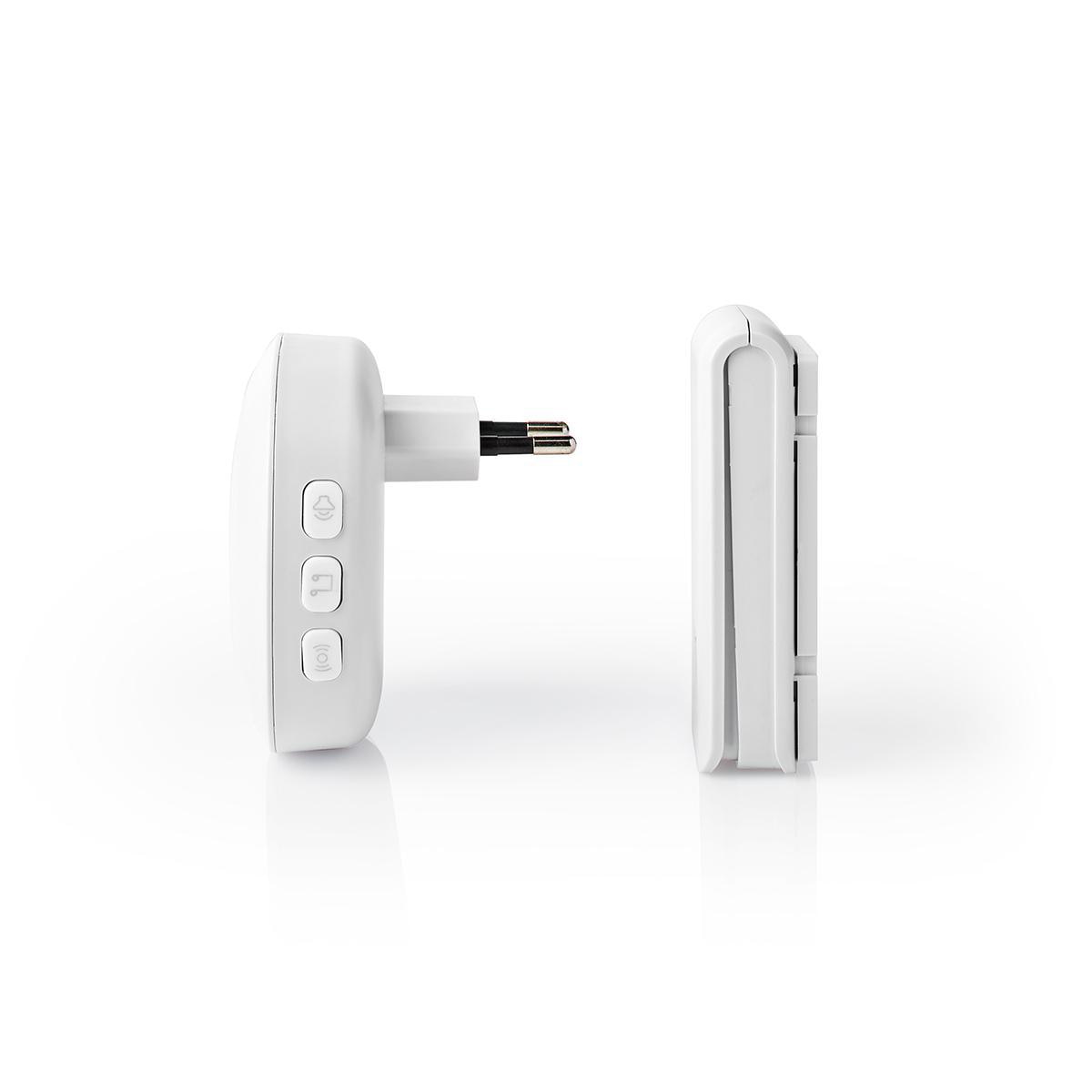 Sonerie fara fir, 80 db, 150 m, alb