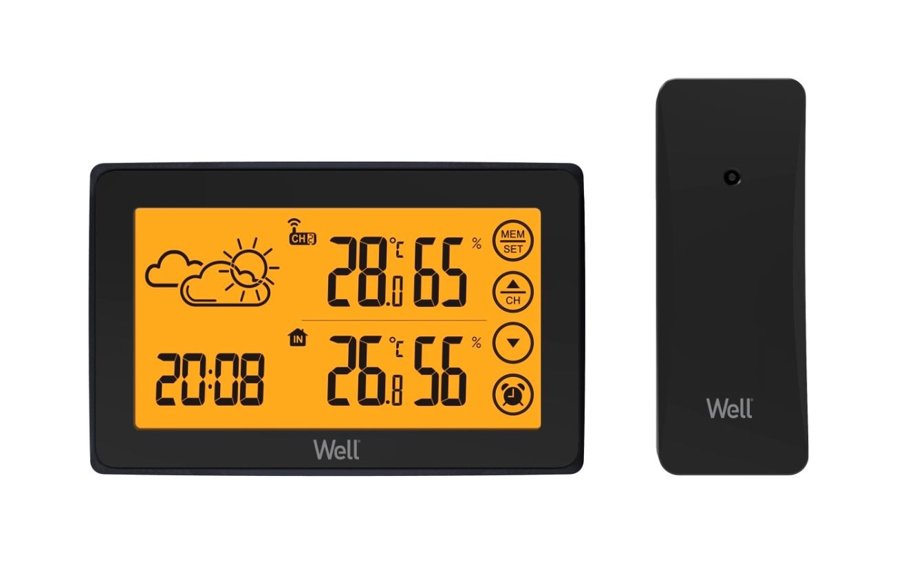 Statie meteo, senzor ecran tactil
