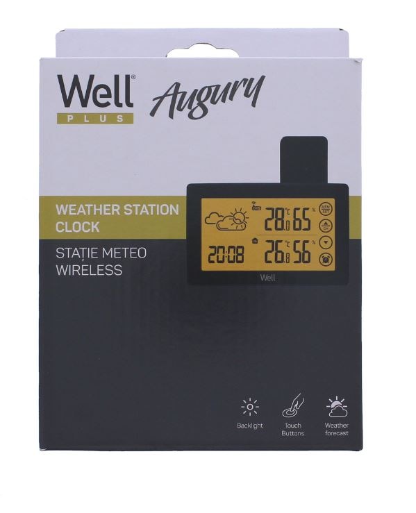 Statie meteo, senzor ecran tactil