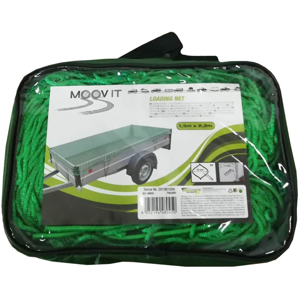 Plasa protectie remorca auto BOTTARI Moov It, 1.5 x 2.2 m
