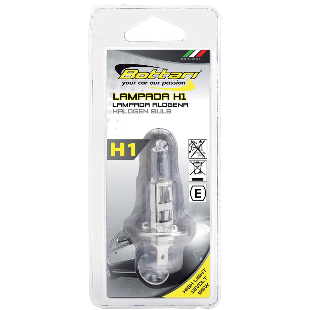 Bec auto BOTTARI, halogen, H1, 55W