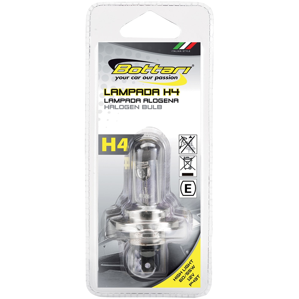 Bec auto BOTTARI, halogen, H4, 55W