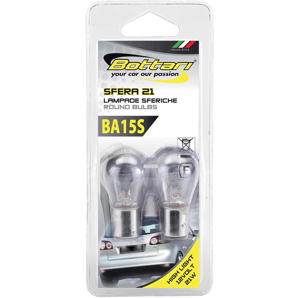 Bec semnalizare BOTTARI, BA15S, 12V, 21W, 1 buc