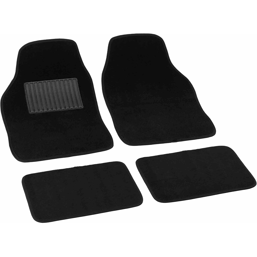 Set covorase auto BOTTARI Soft, Universal, textil, 4 bucati, negru