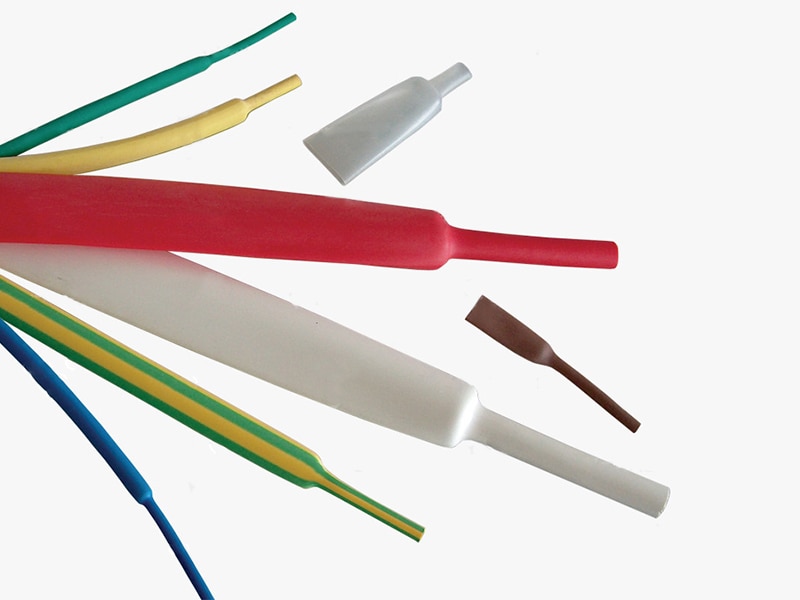 Tub Termocontractabil, 2 1, Negru 3.2 1.6 mm   Tracon