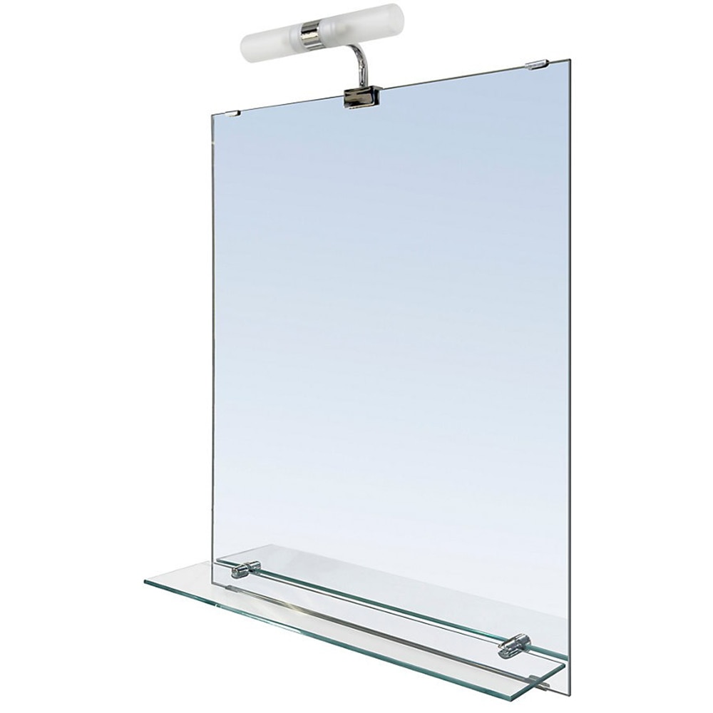 Oglinda baie LED GoodHome Clarach, 50x60 cm