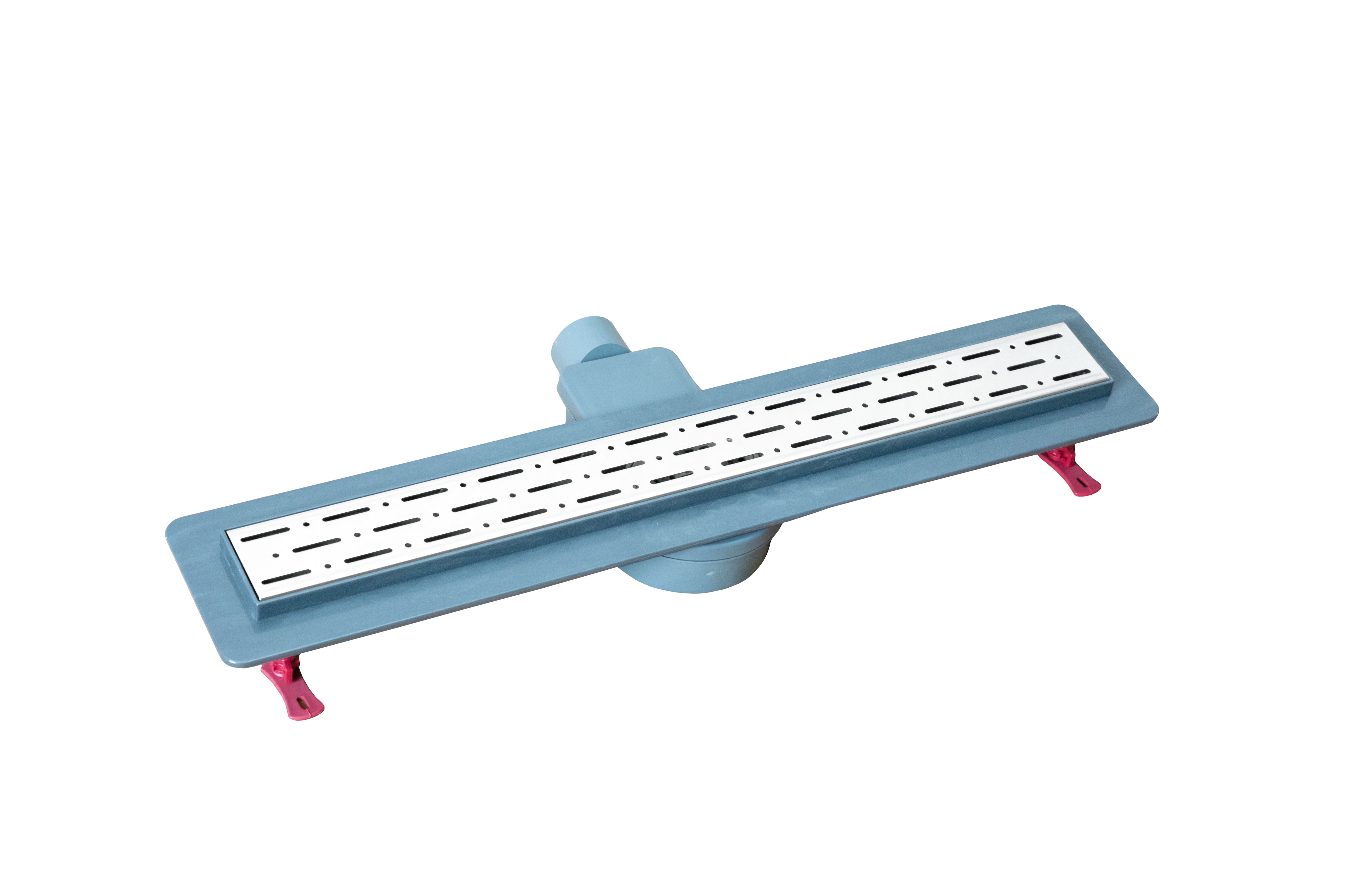 Rigola de dus, cu gratar de aluminiu, 60 cm