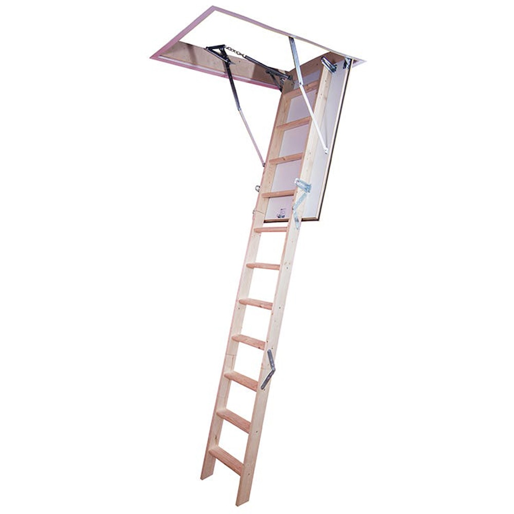 Scara mansarda Profil Termo, 110 x 60 x 280 cm, lemn, crem