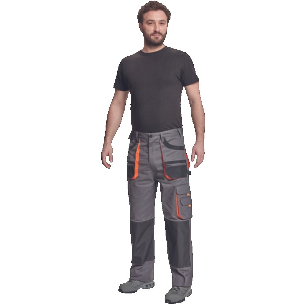 Pantaloni cu buzunare multifunctionale, marime 56, gri  Carl
