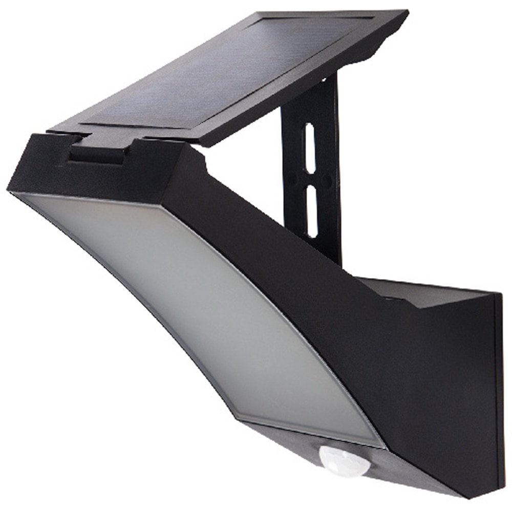 Aplica de exterior solara LED SNZ Marigny, 100lm, IP44, negru