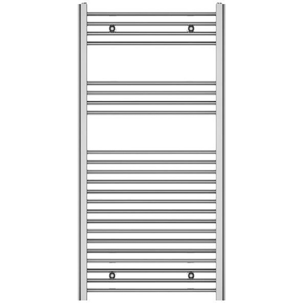 Calorifer baie portprosop FLOMASTA, 1200x600 mm, crom