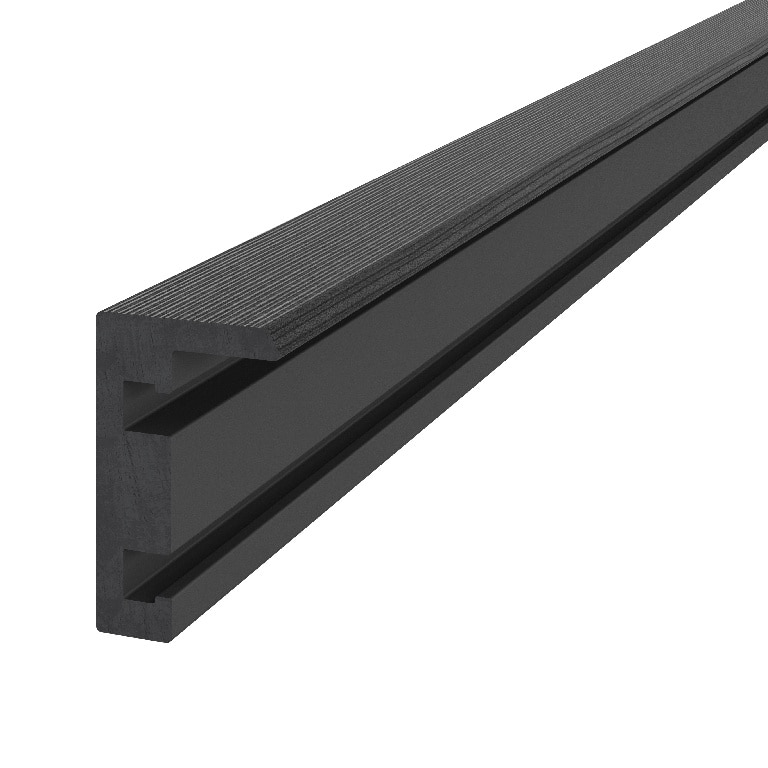 Profil de inchidere Klikstrom Neva Premium, WPC, maro, 2.2 m