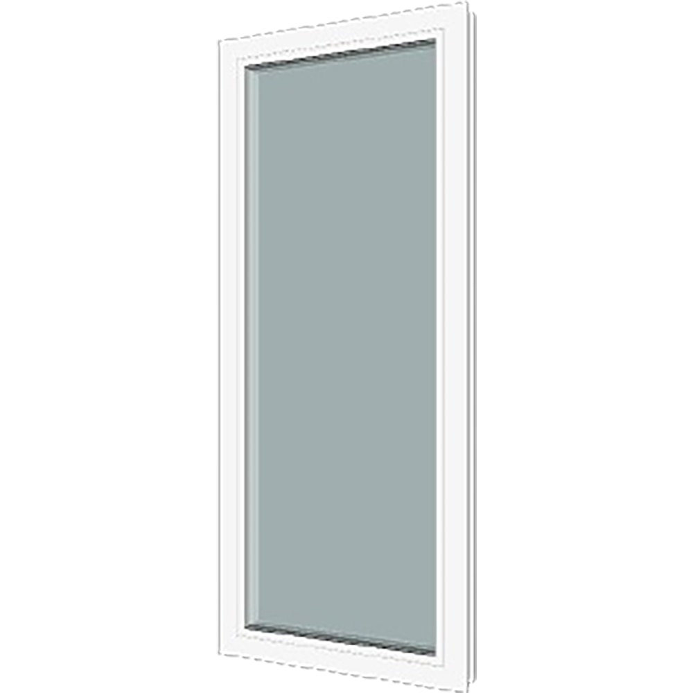 Fereastra termopan FENSTERWELT, PVC, 5 camere, 100 x 100 cm, deschidere fixa stanga, alb