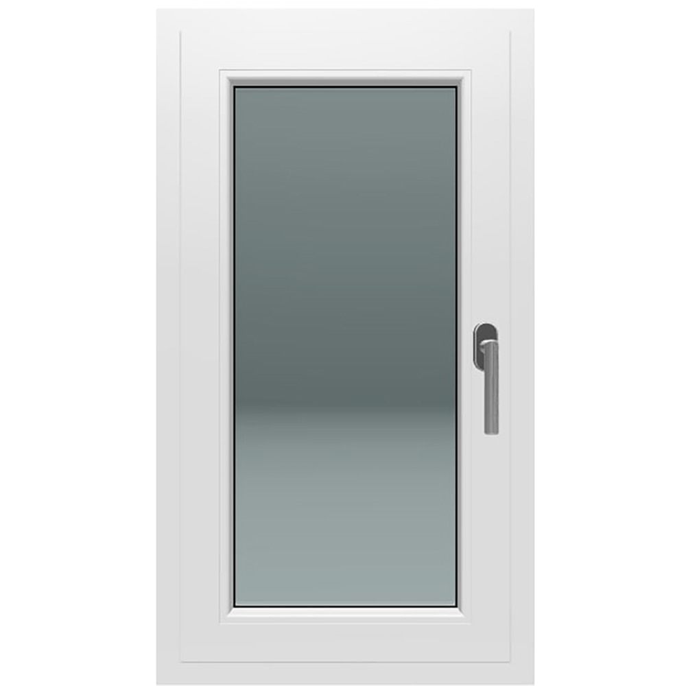 Fereastra termopan FENSTERWELT, PVC, 5 camere, 56 x 100 cm, deschidere oscilobatanta stanga, alb