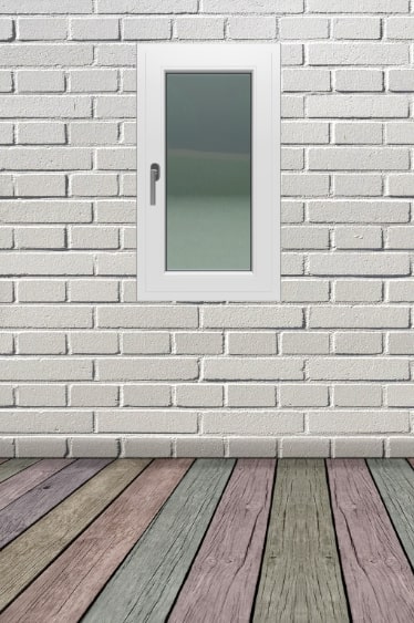 Fereastra termopan PVC, alb, dubla deschidere, dreapta, 5 camere, 56 x 100 cm