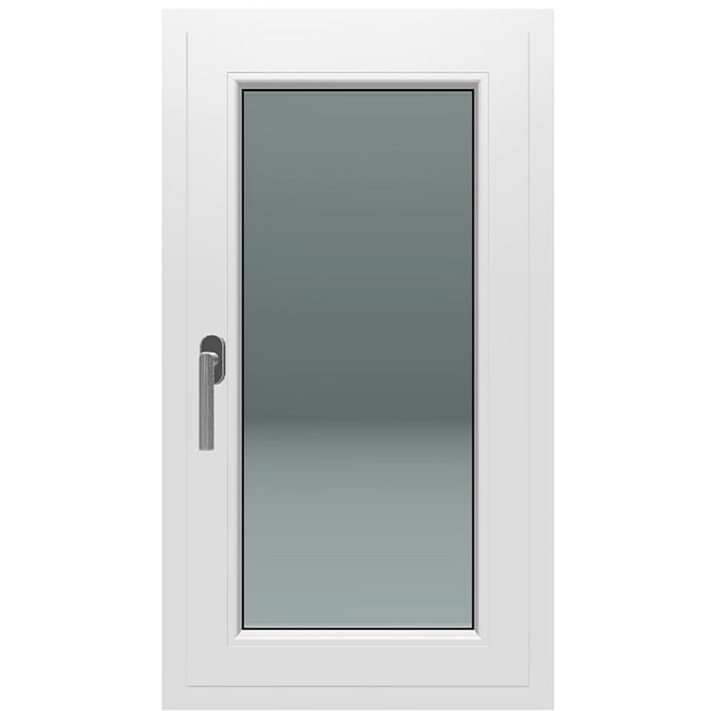 Fereastra termopan FENSTERWELT, PVC, 5 camere, 56 x 100 cm, deschidere oscilobatanta dreapta, alb