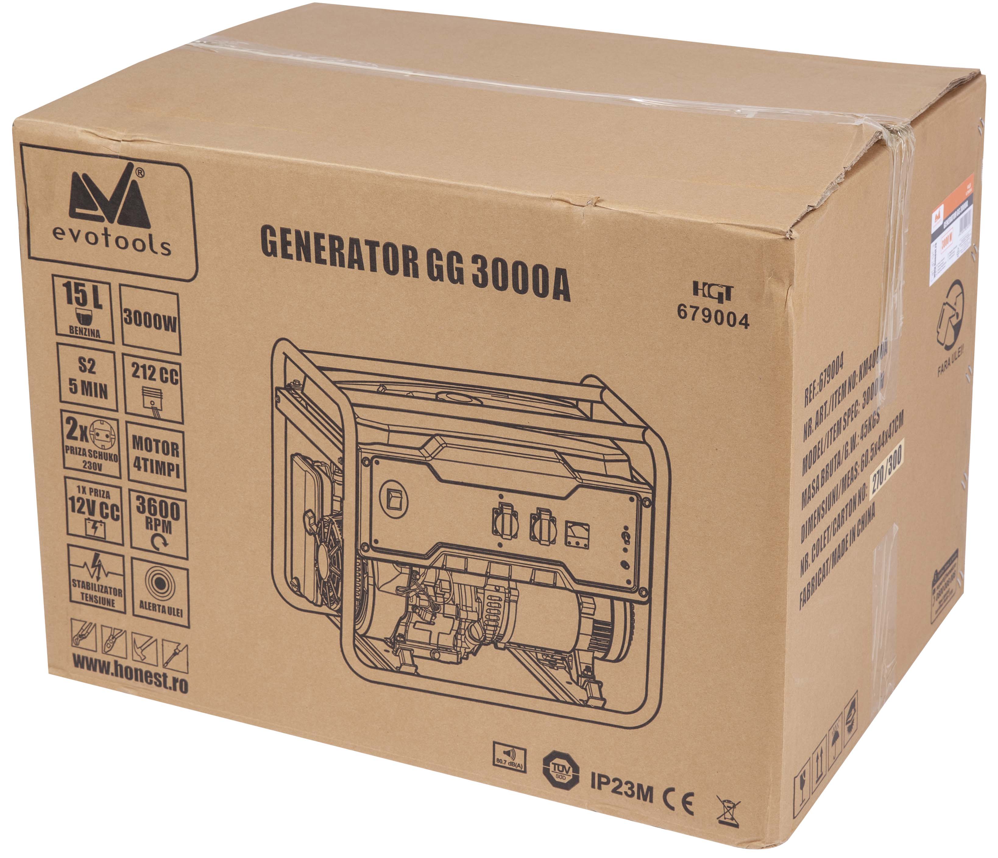 Generator de curent electric, 3000 W