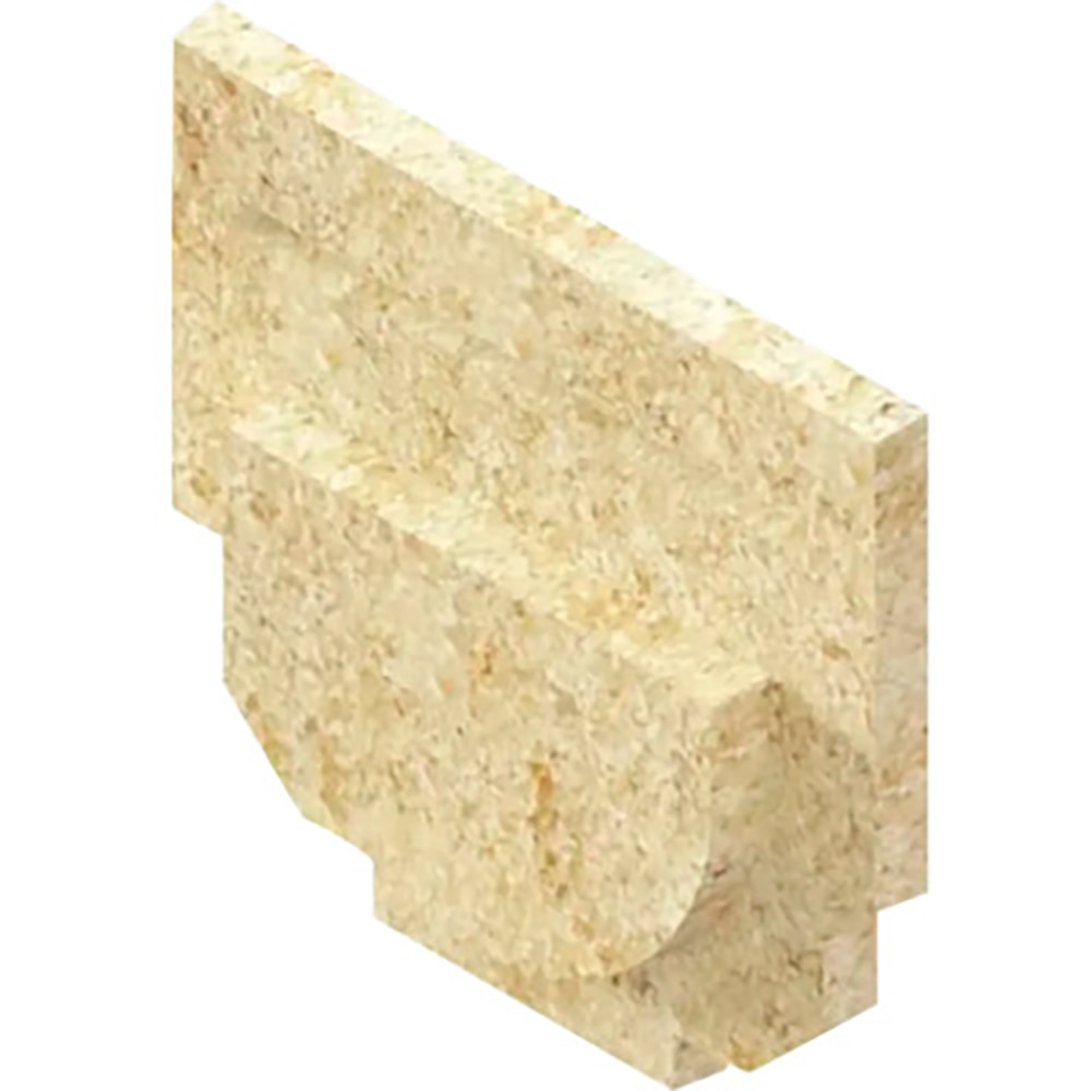 Placa capat pentru rigola VODALAND, beton, 140x106x24 mm, alb