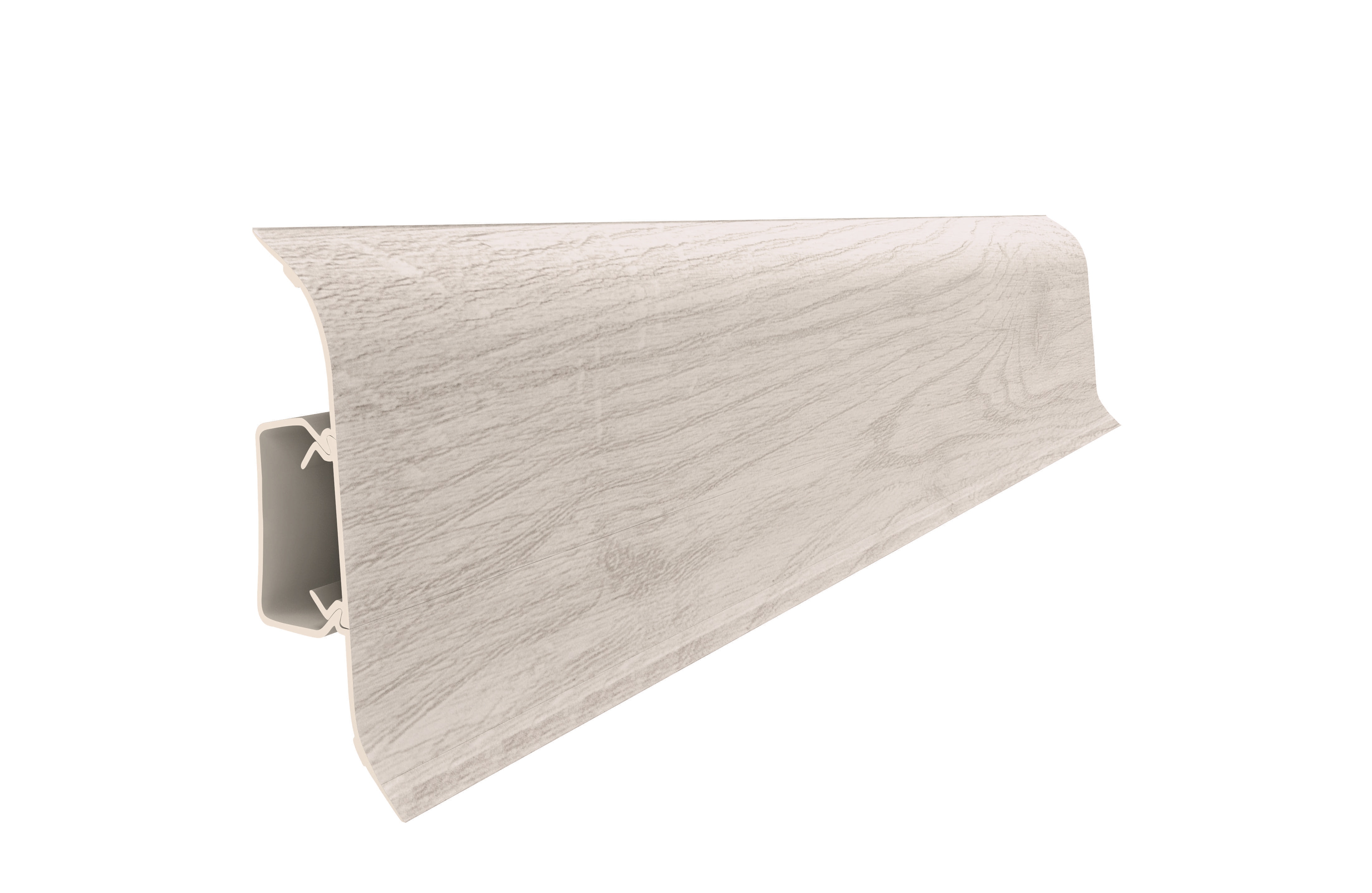 Plinta flex 592 parchet, PVC, Stejar Tundra, 2500 x 55 x 22 mm, Vilo