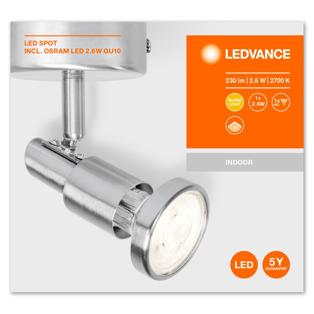 Spot Led 2.6W 230V Gu10 Ledv