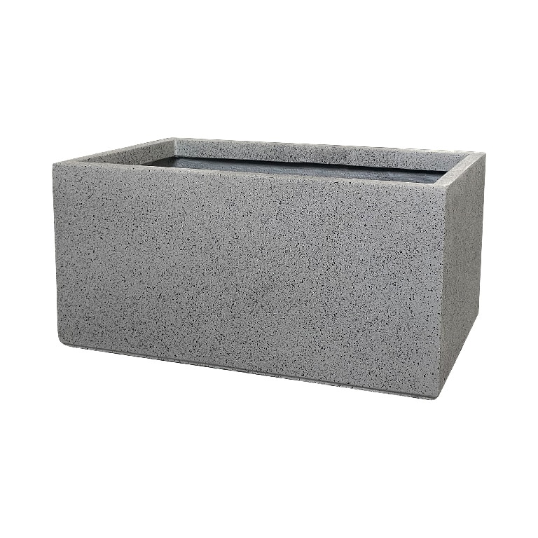 Ghiveci VERVE Terrazzo, 29 x 60 x 30 cm, gri