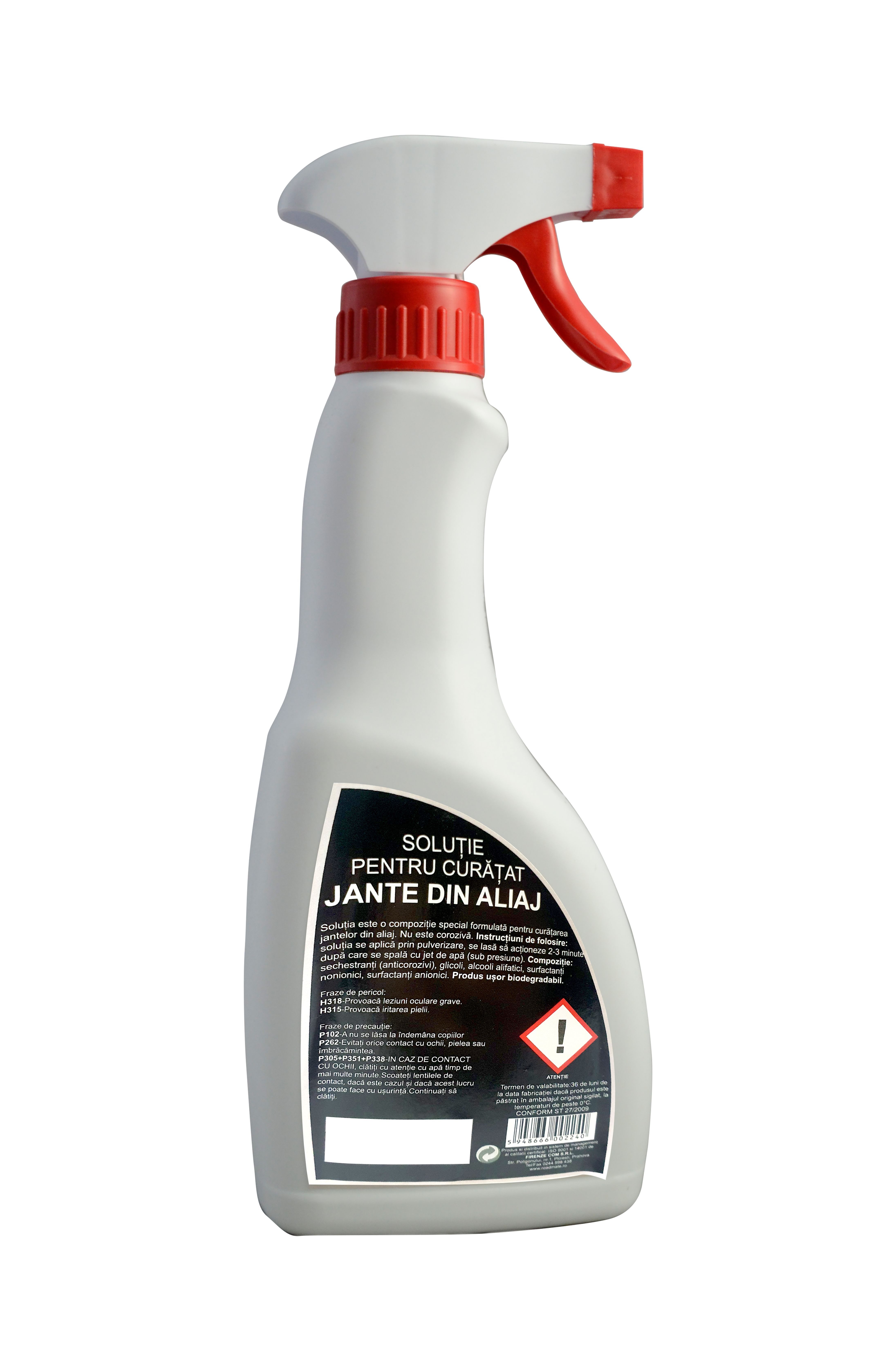 Solutie Curatat Jante Auto 500Ml