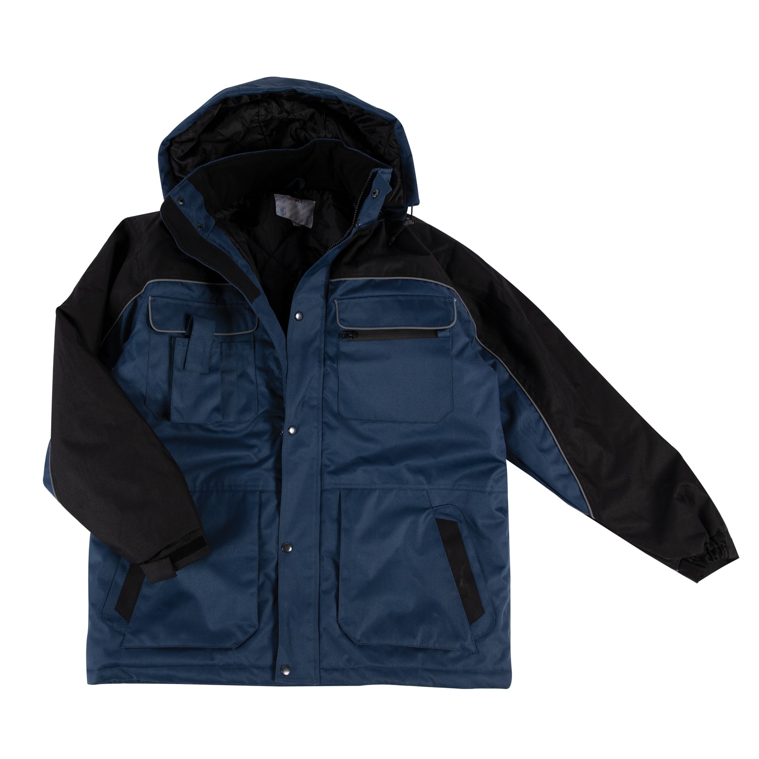 Scurta impermeabila iarna, marime M, albastru   Dalgeco Bahus