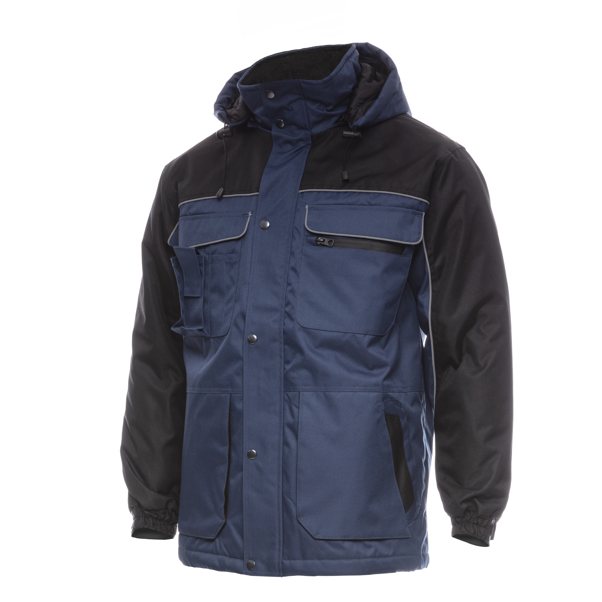 Scurta impermeabila iarna, marime XL, albastru   Dalgeco Bahus