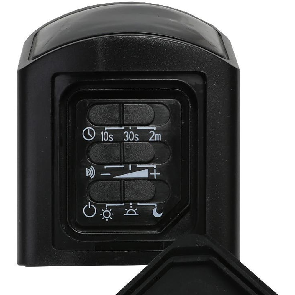 Senzor de miscare GOODHOME Davern, IP65, negru