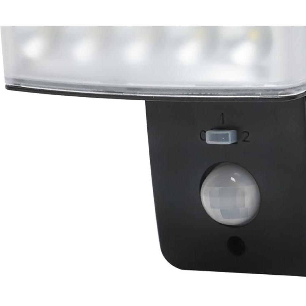 Proiector solar cu senzor de miscare FLEMING, 120lm, negru