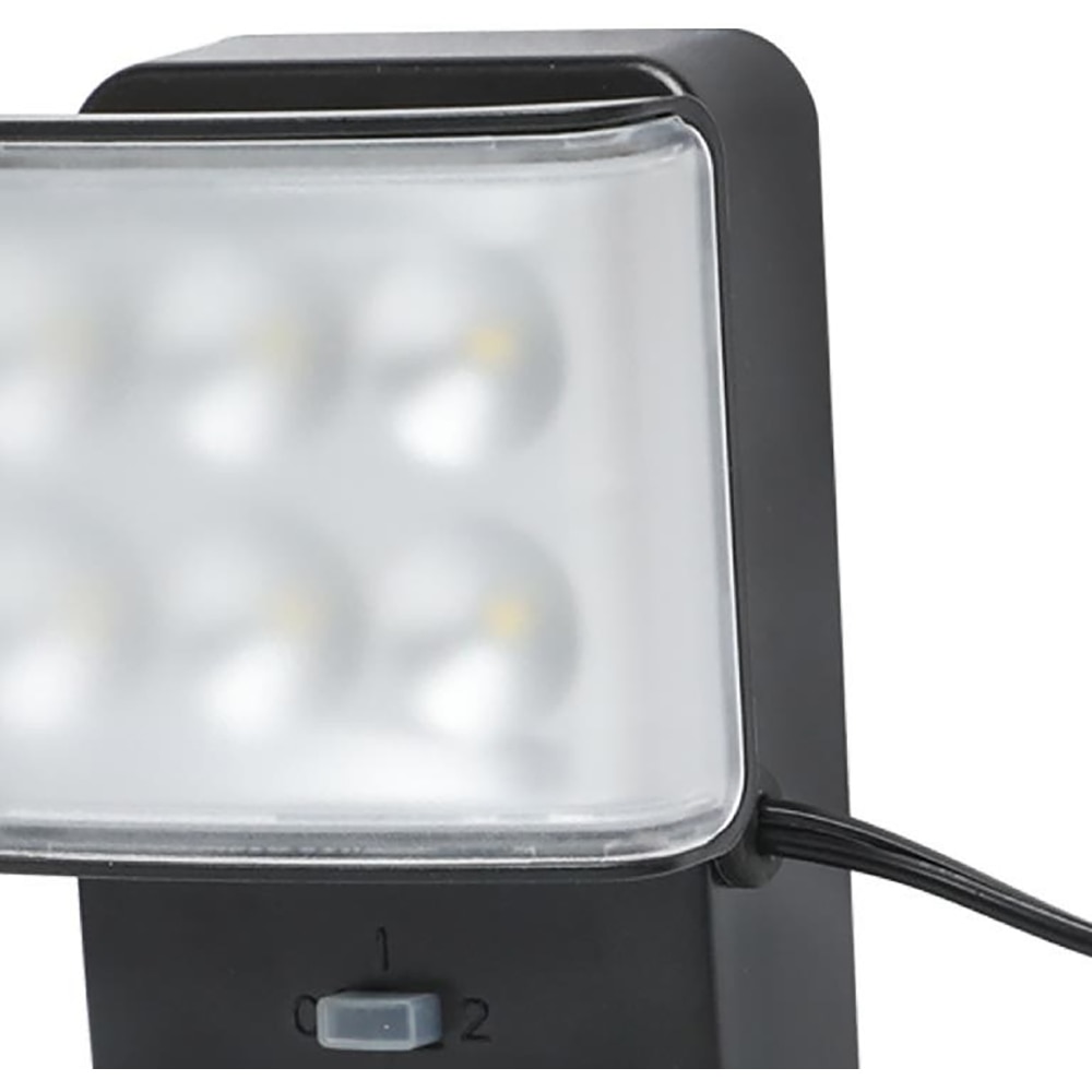 Proiector solar cu senzor de miscare FLEMING, 120lm, negru