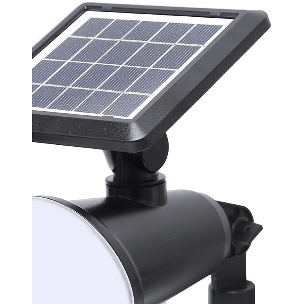 Proiector Solar 2in1 MANLY, 45lm, IPX4, negru
