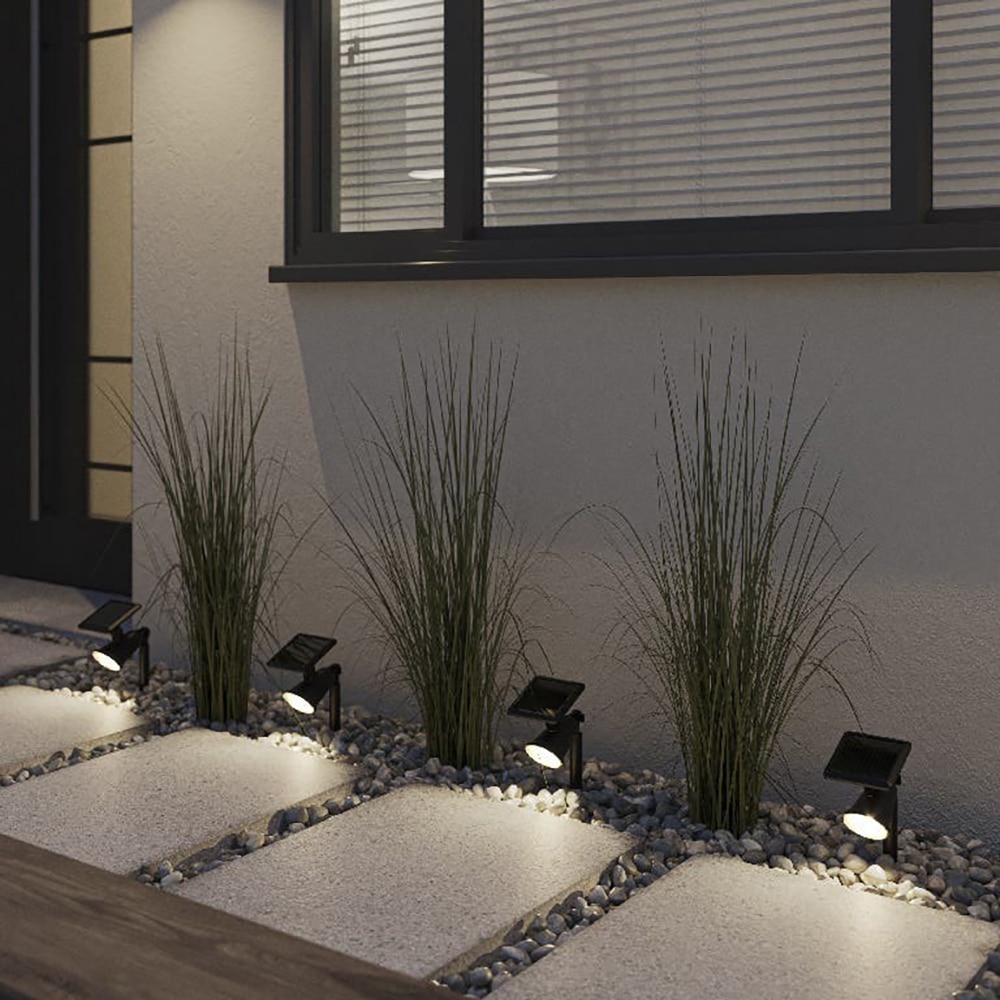 Proiector Solar 2in1 MANLY, 45lm, IPX4, negru