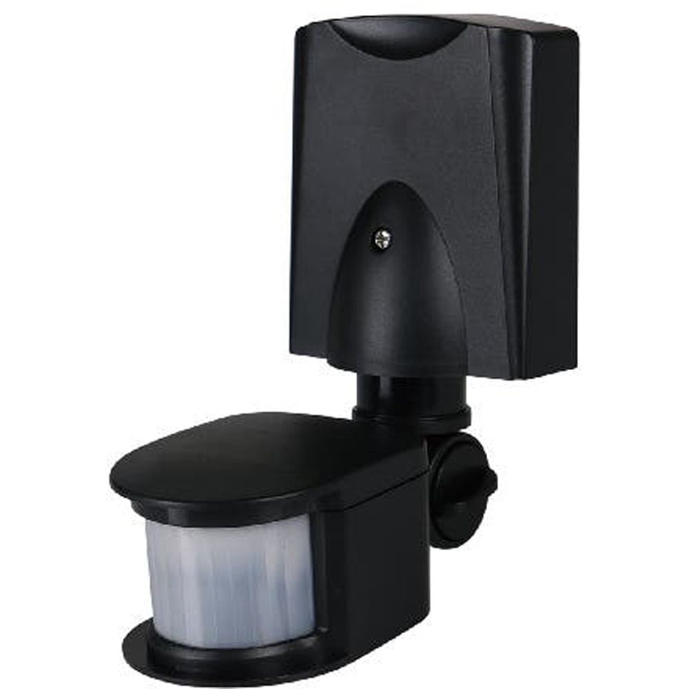 Senzor de miscare GOODHOME Merritt, IP44, negru