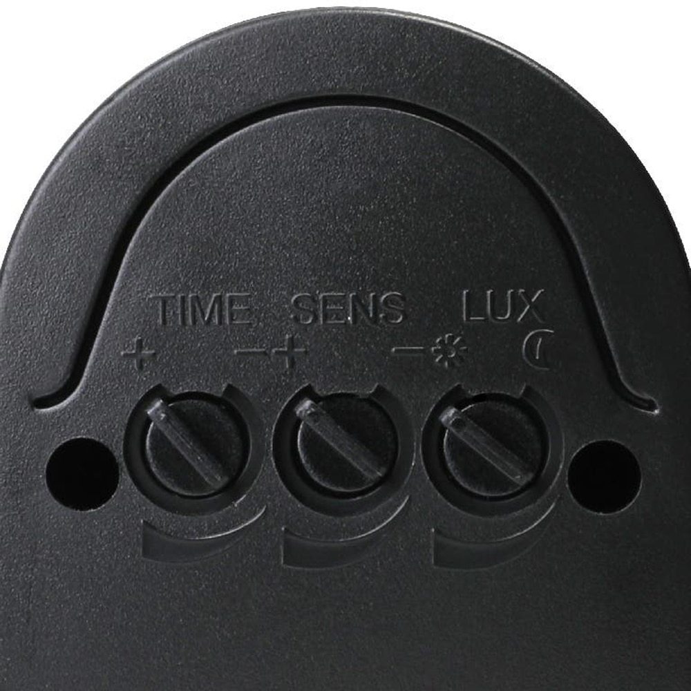 Senzor de miscare GOODHOME Merritt, IP44, negru