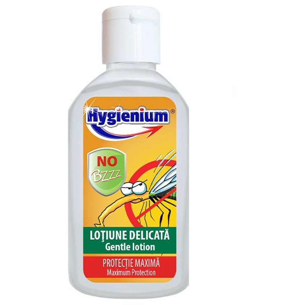Lotiune delicata impotriva tantarilor HYGIENIUM No Bzz, 85 ml