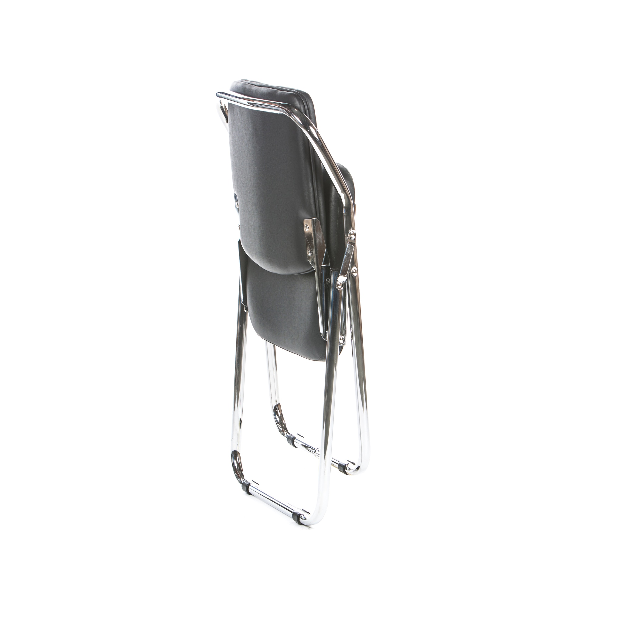 Scaun pliant Almeria, negru, 42 x 42 x 85 cm • Unic Spot Ro
