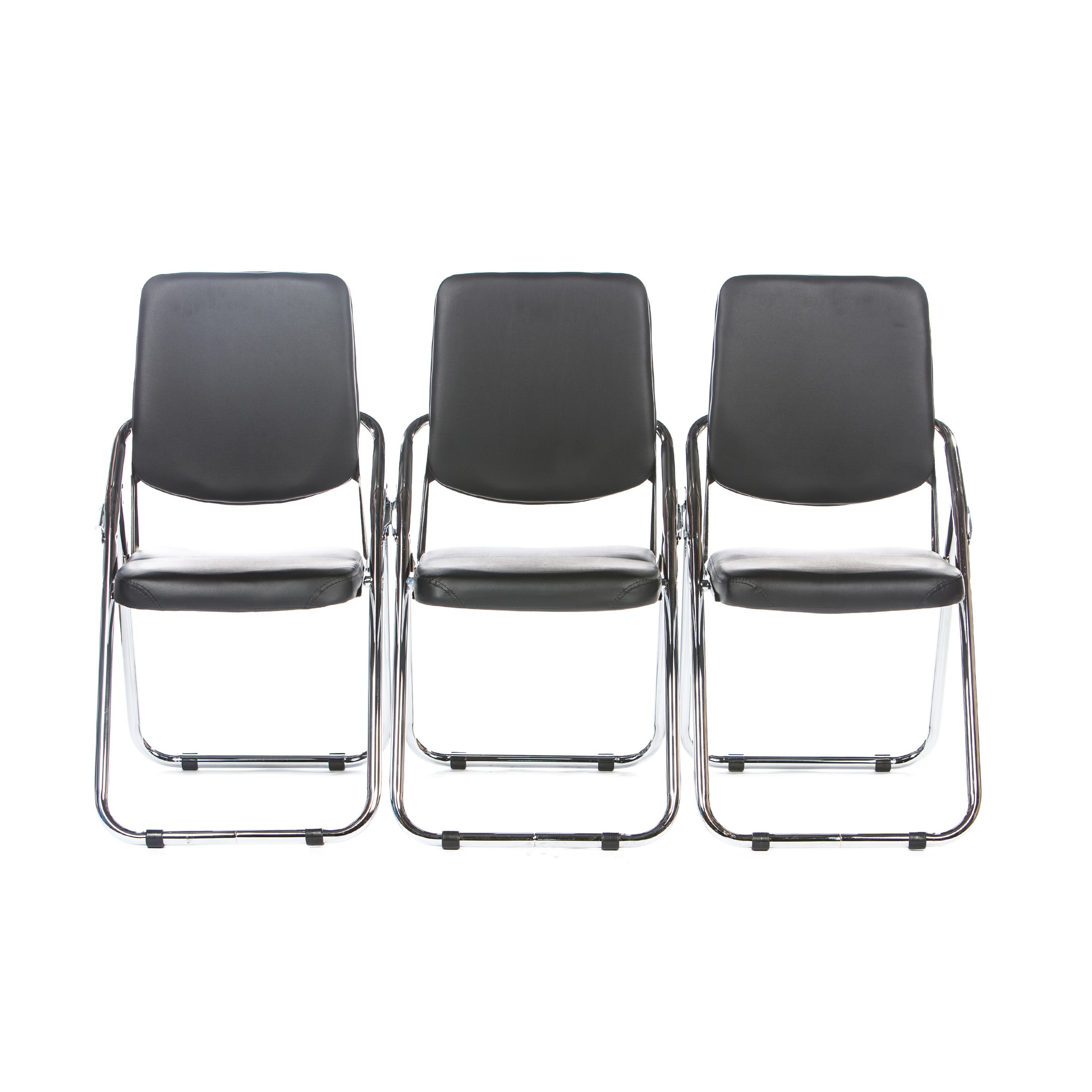 Scaun pliant Almeria, negru, 42 x 42 x 85 cm • Unic Spot Ro